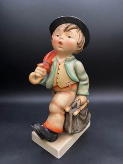 M.I. HUMMEL / GOEBEL GERMANY “THE MERRY WANDERER" - TMK 2 FULL BEE 12” TALL
