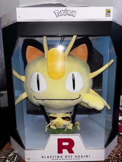 Pokemon Meowth Balloon Plush SDCC