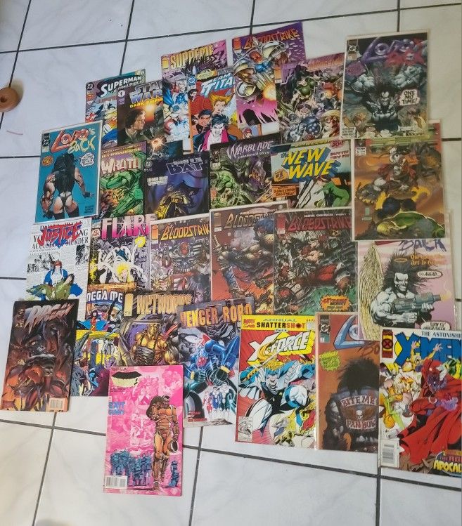27 Comic Books Xmen Marvel DC Bundle