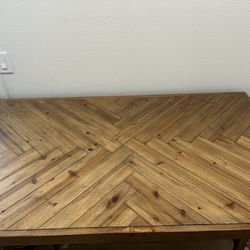 Solid Wood Dining Table 