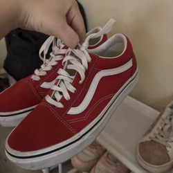 Red Vans 