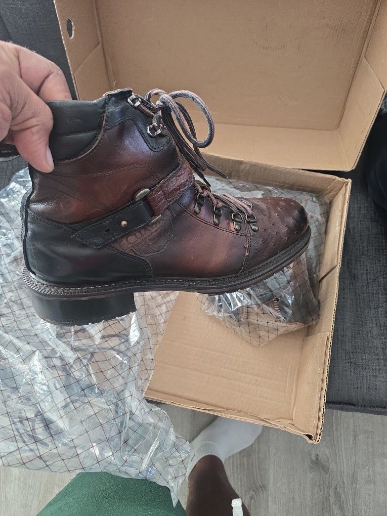 Cuadra Ostrich Boots