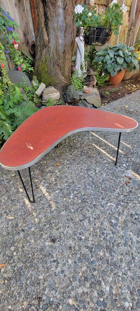MCM style Boomerang Coffee/End Table