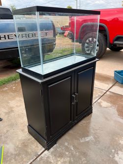 29-Gallon Fish Tank + Matching Storage Stand