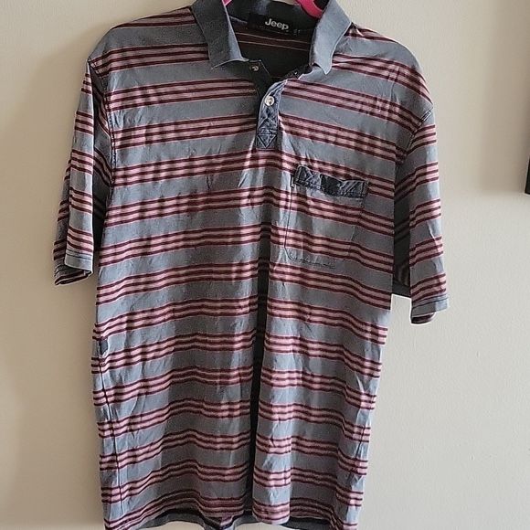 JEEP Men s Polo Shirt US XXL.
