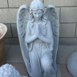 New Angel Made Out Of Cement Perfect Gift 🎁 