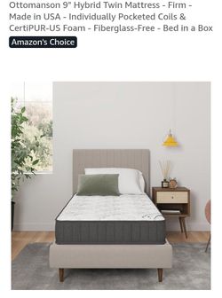 Twin mattress