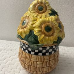 Sunflower Canister