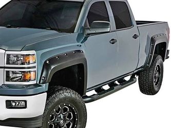 2014-2016 Silverado Set 4 Riveted Style Bolt on Fender Flares Wide Body Trim