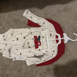 Baby Boy 6 Month Christmas Set 