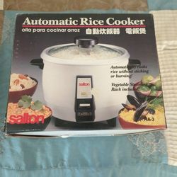 Salton Automatic Rice Cooker Asking 20.00 Obo