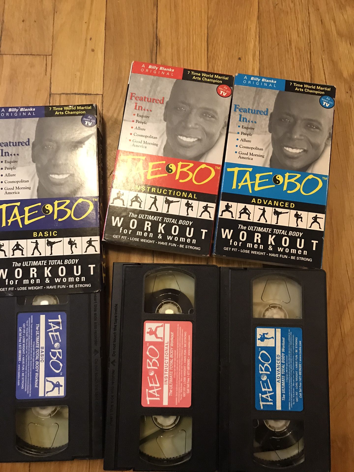 Exercise VHS videos TAE BO BASIC WORKOUT