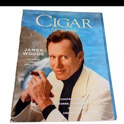 Cigar Aficionado Magazine, James Woods, May/June 1997, VG Condition