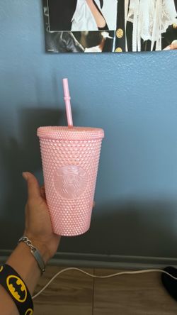 Starbucks pink tumbler