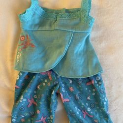 American Girl Doll Pajama Set