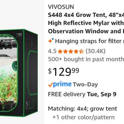 4x4 Indoor Grow Tent 