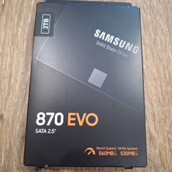 Samsung 870 EVO 2TB Solid State Drive