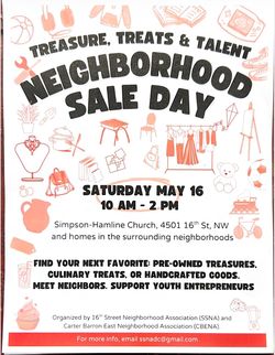 Massive community yard sale