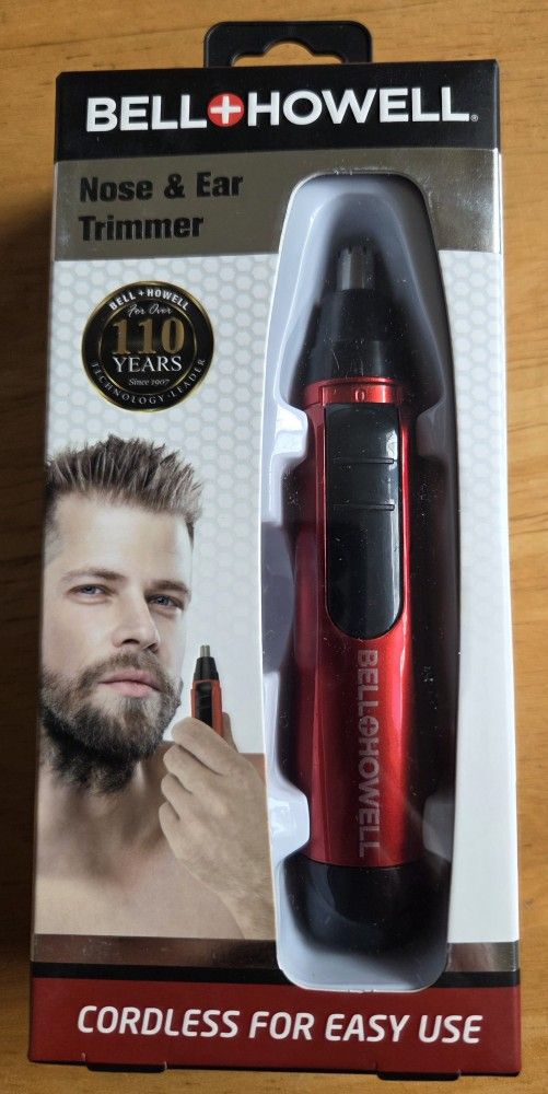 BELL & HOWELL CORDLESS NOSE AND EAR TRIMMER π $ 7.00 EACH