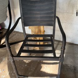 4 Metal  Chairs 