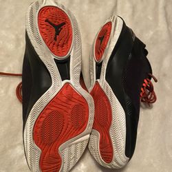 Jordan’s, Size 6, (black, Red) 