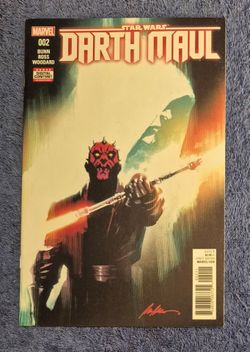 STAR WARS DARTH MAUL 2 1ST APP OF CAD BANE NM 2017 MARVEL COMICS REIS COVER
