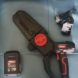 Hyper Tough 20 Volt Mini Chainsaw (NEW)