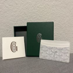 Goyard Wallet White