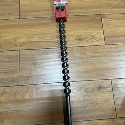 Milwaukee 1-3/8 in. x 23 in. 4-Cutter SDS-MAX Carbide Drill Bit