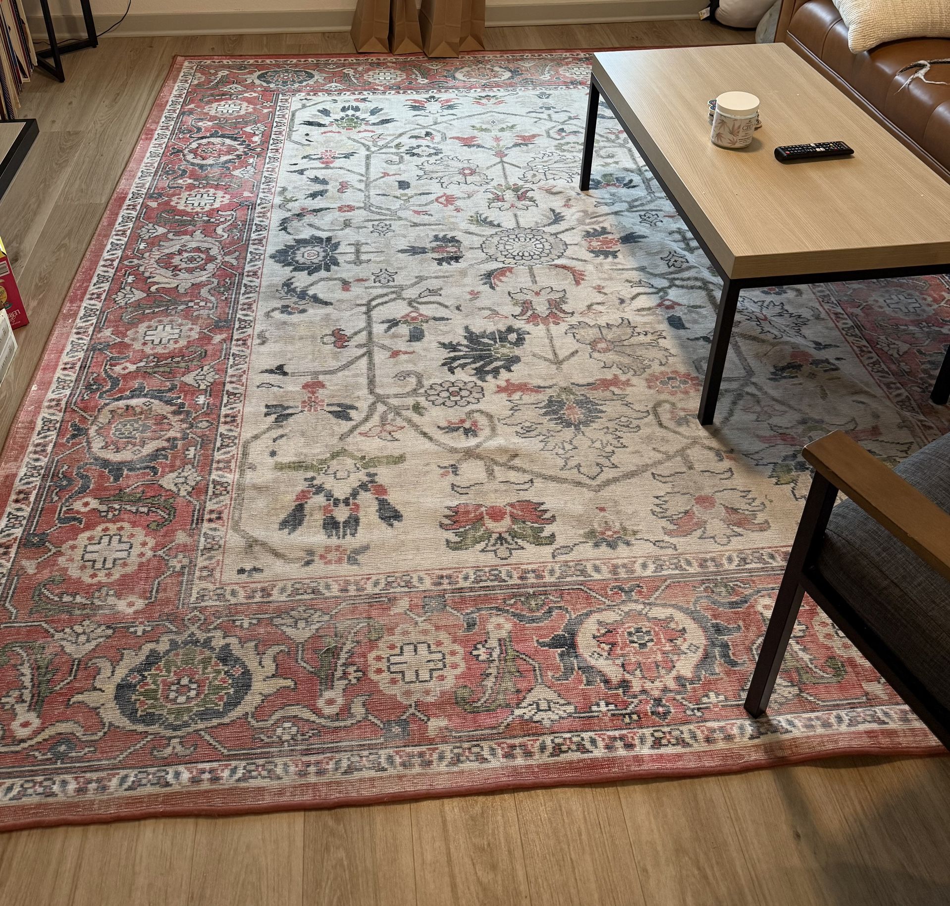 Multi-Color Patterned Rug