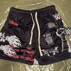New Civil Regime x WWE Mesh Shorts - Size S