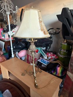 Vintage brass lamp