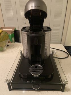 Nespresso machine and drawer