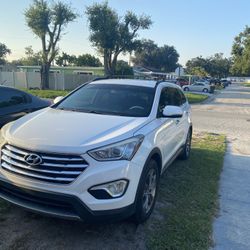 Motor 0millas Hyundai Santa Fe 2014 White SUV 