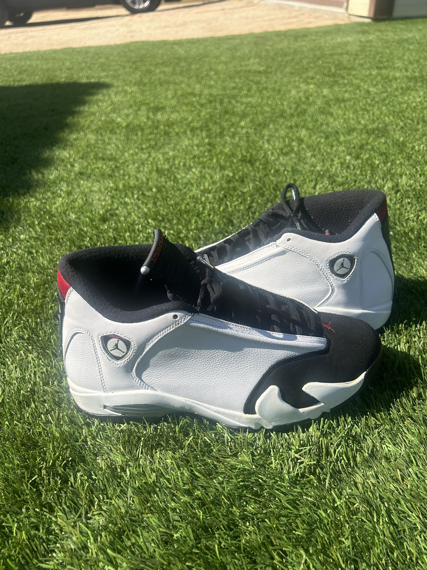 Jordan 14 Retro Black Toe – Size 9 – Used (No Box)