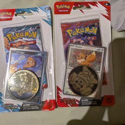 Pokemon Cards. Destined Rivals And Journeys Together. 