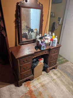 Old vanity