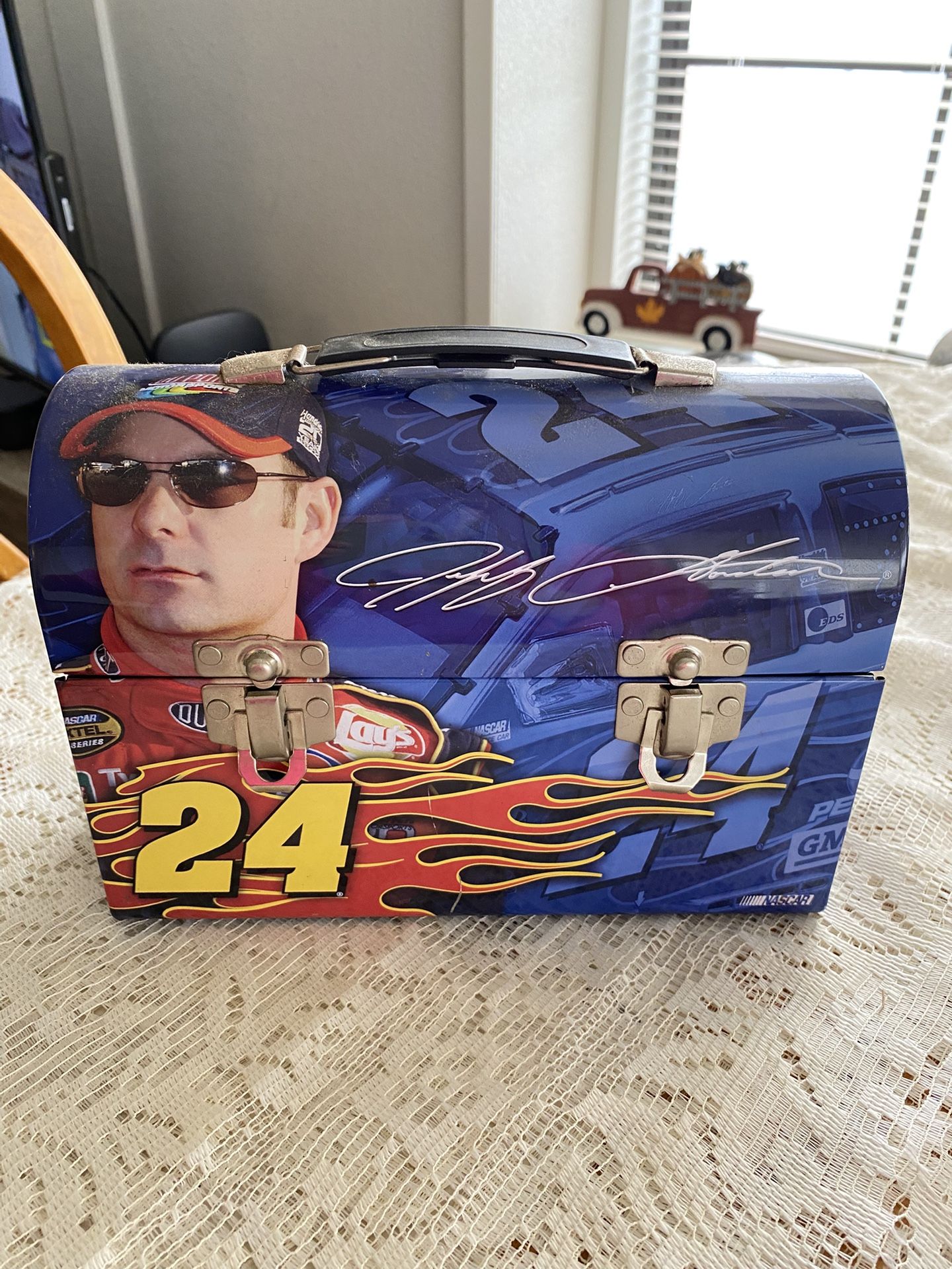 Vintage Nascar Lunch Box