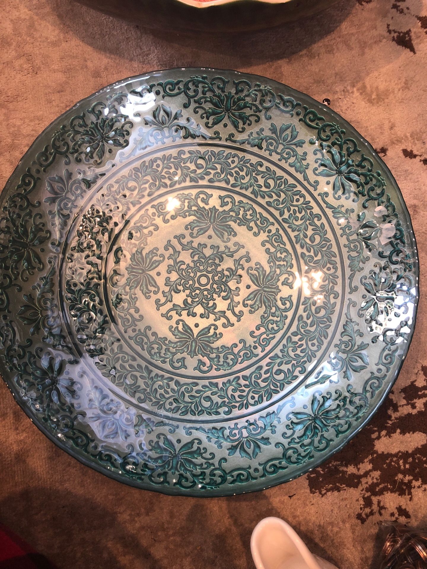 Glass bowl
