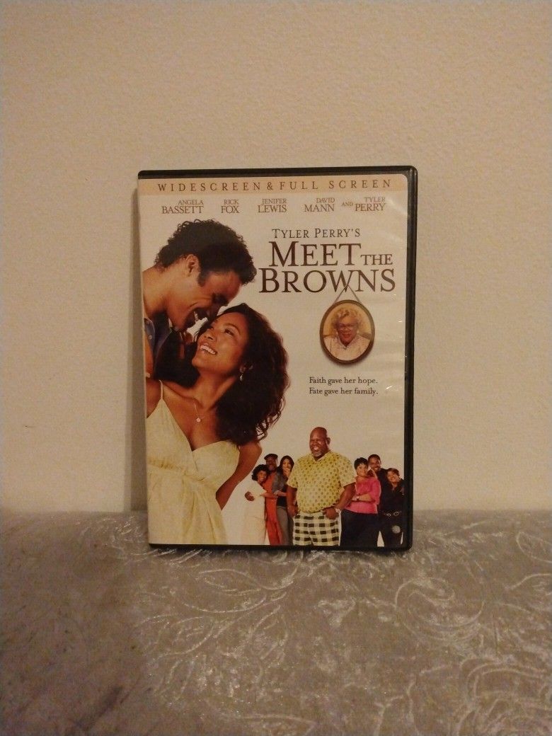 3/$10 🌟 Tyler Perry's Meet the Brown's DVD