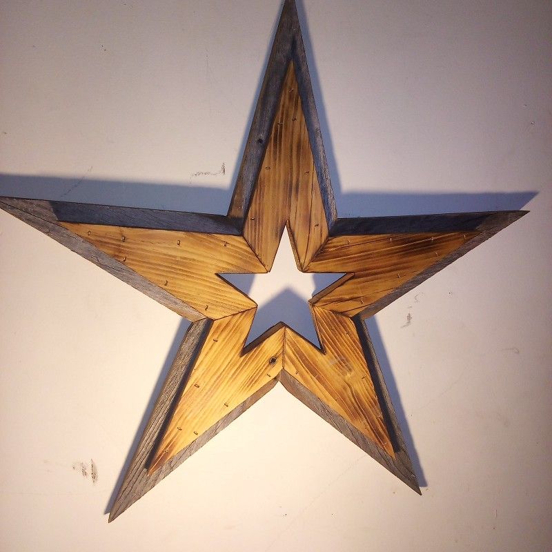 Wooden Star / Old Barnwood