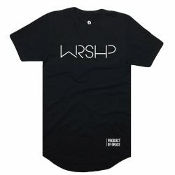 Art of Homage WRSHP Swoop Tee Large (Black)