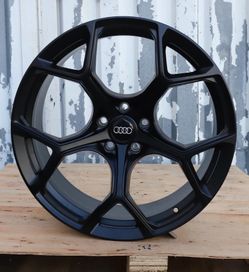 Set of 19/20" Audi S Line Style Matte Black Wheels Rims 19x8.5 / 20x9 +30 5x112