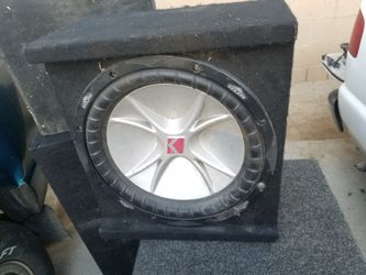 Kicker subwoofer 12"