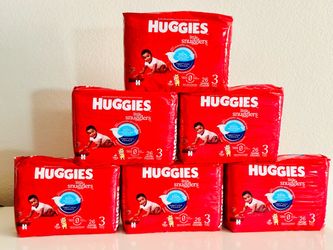 Huggies Little Snugglers Diapers - Size 3