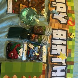 Minecraft Party Supplies Bundles New 
