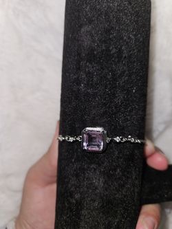Ametrine Sterling Silver Bracelet 
