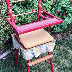 Vintage Doll High Chair