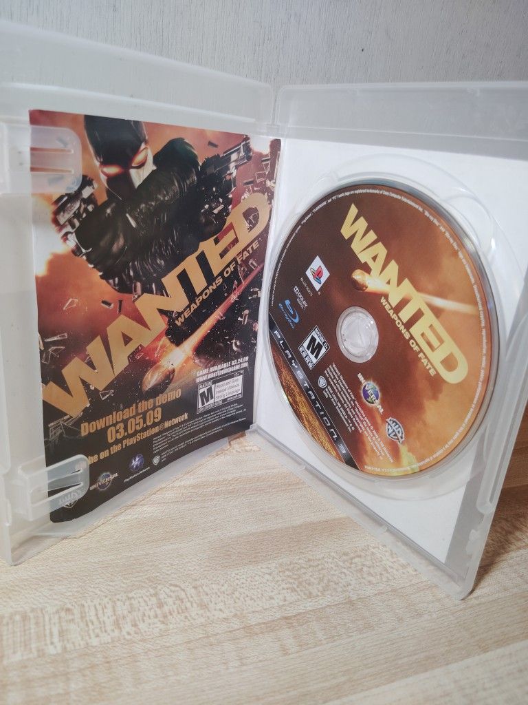 PS3 Wanted Weapons Of Fate