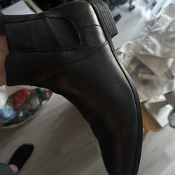 Hugo Boss Men’s Black Boots Size 9.5 Made In Germany